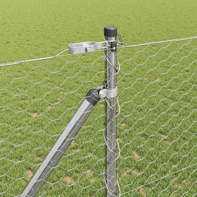 Aita paalujen kanssa Hopea 1.4 x 100 m