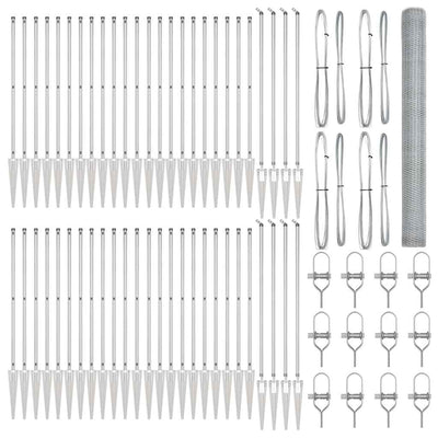 Aita paalujen kanssa Hopea 1.6 x 100 m