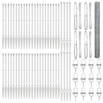 Aita paalujen kanssa Hopea 1.6 x 100 m