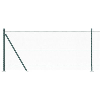 Aita paalujen kanssa Vihreä 0.8 x 25 m