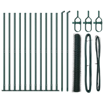 Aita paalujen kanssa Vihreä 1 x 25 m