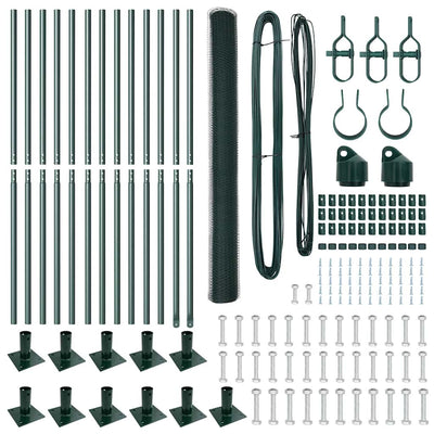 Aita paalujen kanssa Vihreä 1.5 x 25 m