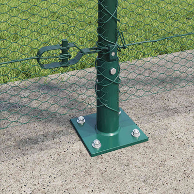 Aita paalujen kanssa Vihreä 1.2 x 50 m