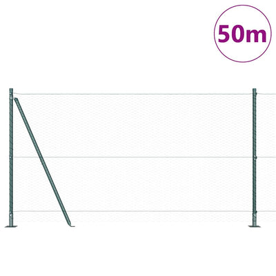 Aita paalujen kanssa Vihreä 1.2 x 50 m