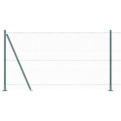 Aita paalujen kanssa Vihreä 1.2 x 50 m