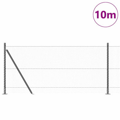 Aita paalujen kanssa Harmaa 1 x 10 m