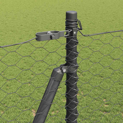 Aita paalujen kanssa Harmaa 1.4 x 10 m