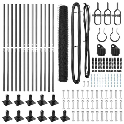 Aita paalujen kanssa Harmaa 1 x 25 m