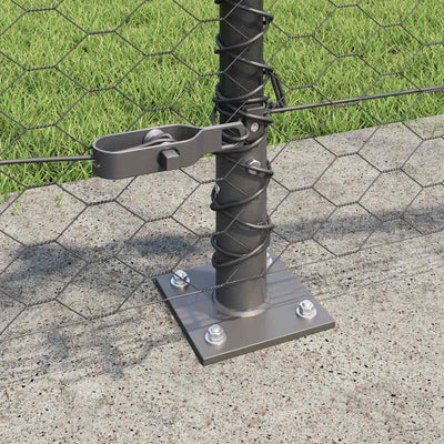 Aita paalujen kanssa Harmaa 0.5 x 50 m