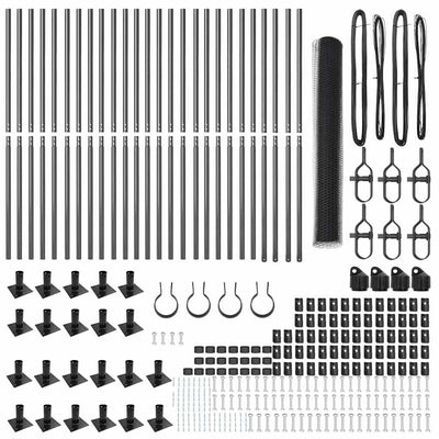 Aita paalujen kanssa Harmaa 1.2 x 50 m