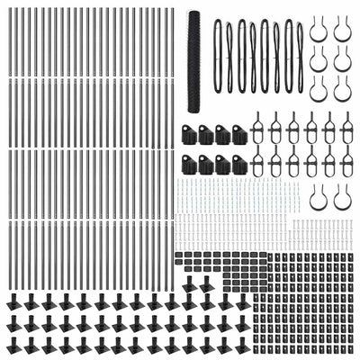 Aita paalujen kanssa Harmaa 1.2 x 100 m