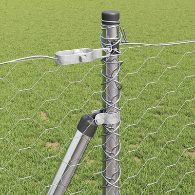 Aita paalujen kanssa Hopea 0.8 x 10 m