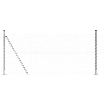 Aita paalujen kanssa Hopea 1 x 10 m