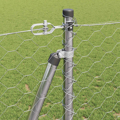 Aita paalujen kanssa Hopea 1.2 x 10 m