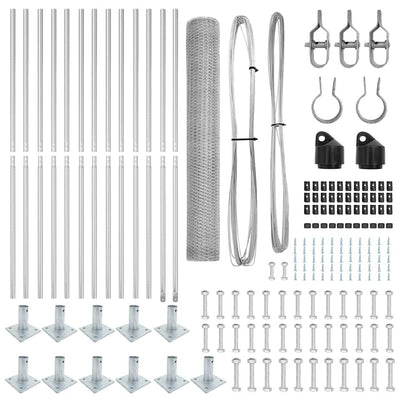 Aita paalujen kanssa Hopea 1 x 25 m