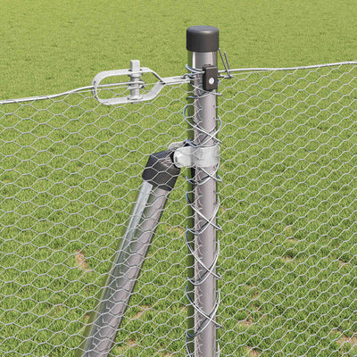 Aita paalujen kanssa Hopea 1.2 x 25 m