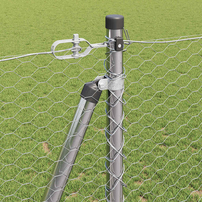 Aita paalujen kanssa Hopea 1.2 x 25 m