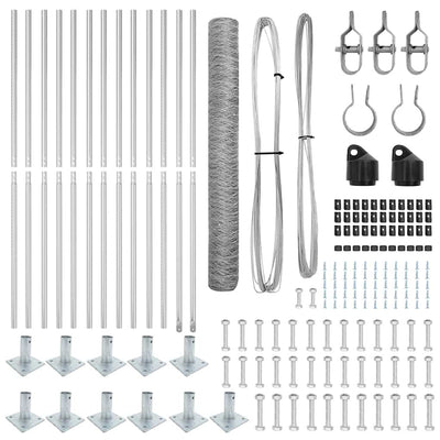 Aita paalujen kanssa Hopea 1.2 x 25 m