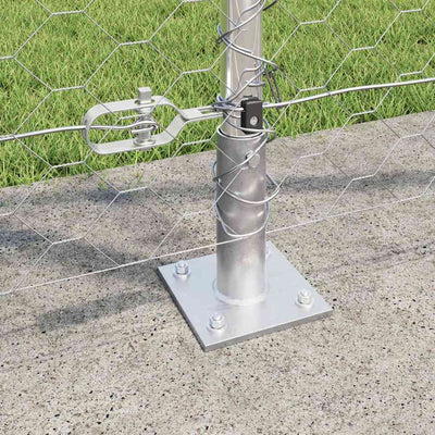 Aita paalujen kanssa Hopea 1.2 x 25 m