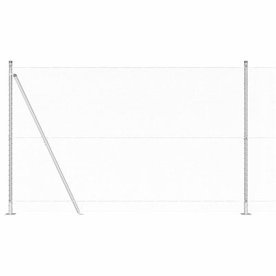 Aita paalujen kanssa Hopea 1.5 x 25 m