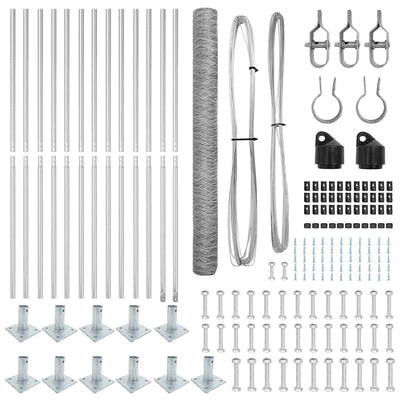 Aita paalujen kanssa Hopea 1.6 x 25 m