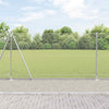 Kuusikulmainen aita betoni perustuksella 50 x 1,2 m Hopea