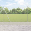 Kuusikulmainen aita betoni perustuksella 50 x 1,4 m Hopea