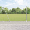 Kuusikulmainen aita betoni perustuksella 50 x 1,4 m Hopea