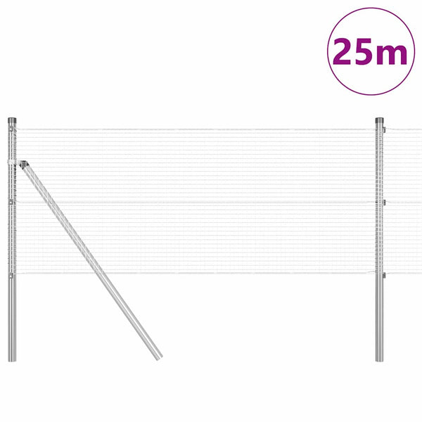 Kehitetty liitetty langoittain 25 x 0,8 m Galvanoitu teräs