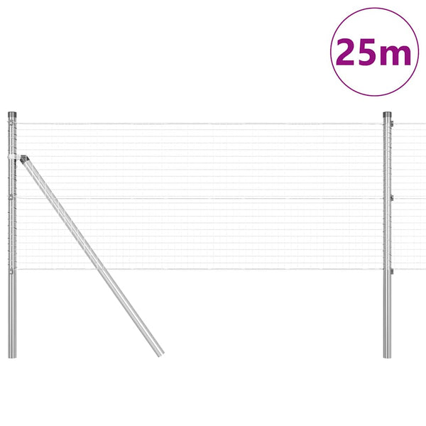 Kehitetty liitetty langoittain 25 x 0,8 m Galvanoitu teräs