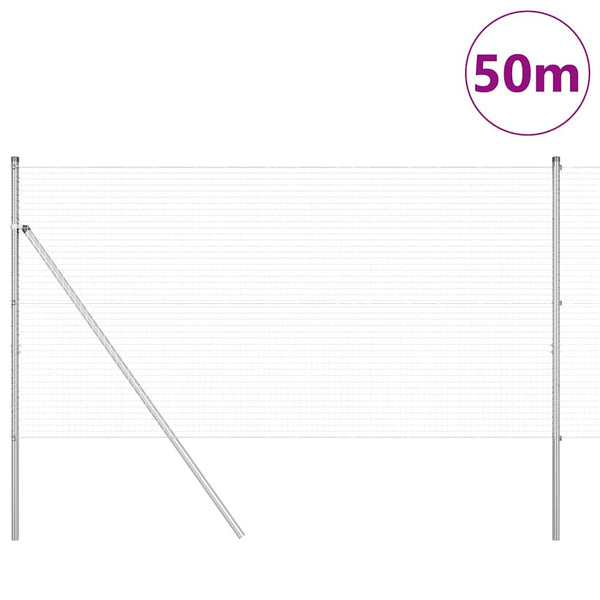 Kehitetty liitetty langoittain 50 x 1,2 m Galvanoitu teräs