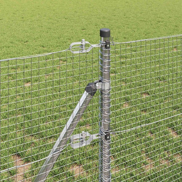 Kehitetty liitetty langoittain 100 x 0,8 m Galvanoitu teräs