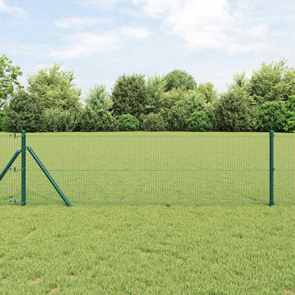 Kehitetty liitetty langoittain 10 x 0,5 m PVC-pinnoitettu teräs