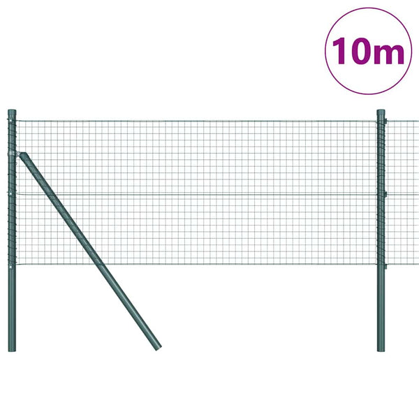 Kehitetty liitetty langoittain 10 x 0,5 m PVC-pinnoitettu teräs