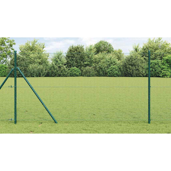 Kehitetty liitetty langoittain 10 x 1 m PVC-pinnoitettu teräs