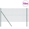 Kehitetty liitetty langoittain 10 x 1,2 m PVC-pinnoitettu teräs