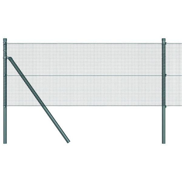 Kehitetty liitetty langoittain 25 x 0,5 m PVC-pinnoitettu teräs