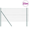 Kehitetty liitetty langoittain 25 x 1 m PVC-pinnoitettu teräs