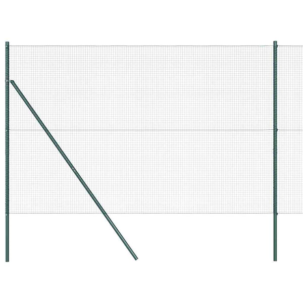 Kehitetty liitetty langoittain 25 x 1,5 m PVC-pinnoitettu teräs