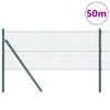 Kehitetty liitetty langoittain 50 x 0,5 m PVC-pinnoitettu teräs