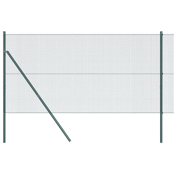 Kehitetty liitetty langoittain 50 x 1,2 m PVC-pinnoitettu teräs