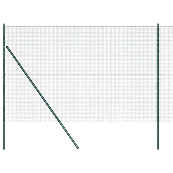 Kehitetty liitetty langoittain 50 x 1,5 m PVC-pinnoitettu teräs