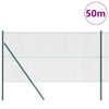 Kehitetty liitetty langoittain 50 x 1,5 m PVC-pinnoitettu teräs