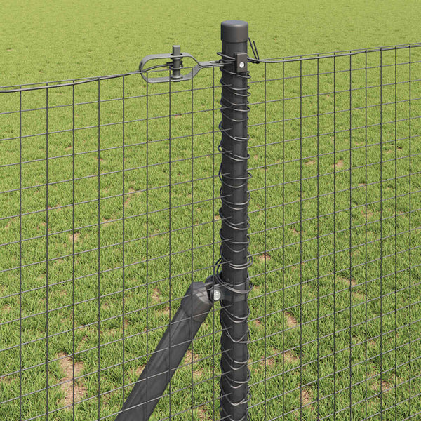 Kehitetty liitetty langoittain 10 x 1 m PVC-pinnoitettu teräs