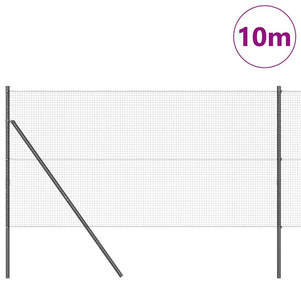 Kehitetty liitetty langoittain 10 x 1,4 m PVC-pinnoitettu teräs