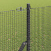 Kehitetty liitetty langoittain 10 x 1,5 m PVC-pinnoitettu teräs