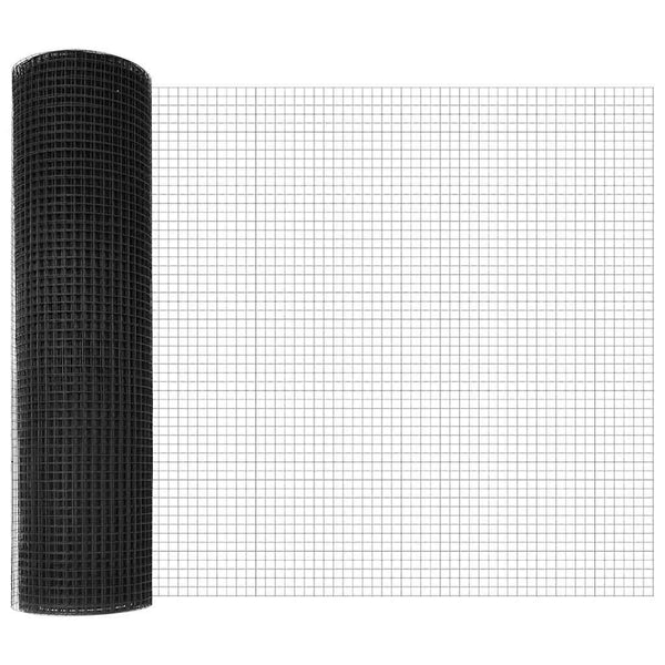 Kehitetty liitetty langoittain 25 x 0,5 m PVC-pinnoitettu teräs