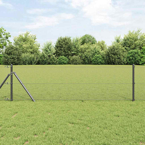 Kehitetty liitetty langoittain 25 x 0,8 m PVC-pinnoitettu teräs