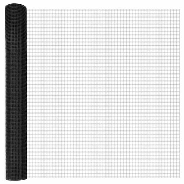 Kehitetty liitetty langoittain 25 x 1,4 m PVC-pinnoitettu teräs