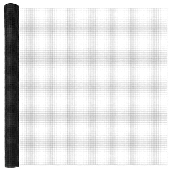 Kehitetty liitetty langoittain 25 x 1,5 m PVC-pinnoitettu teräs